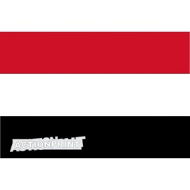 Nacionalinis vėliavos lipdukas - Jemenas